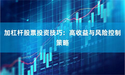 加杠杆股票投资技巧：高收益与风险控制策略